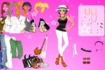 Thumbnail of Pink Star Dress Up 2